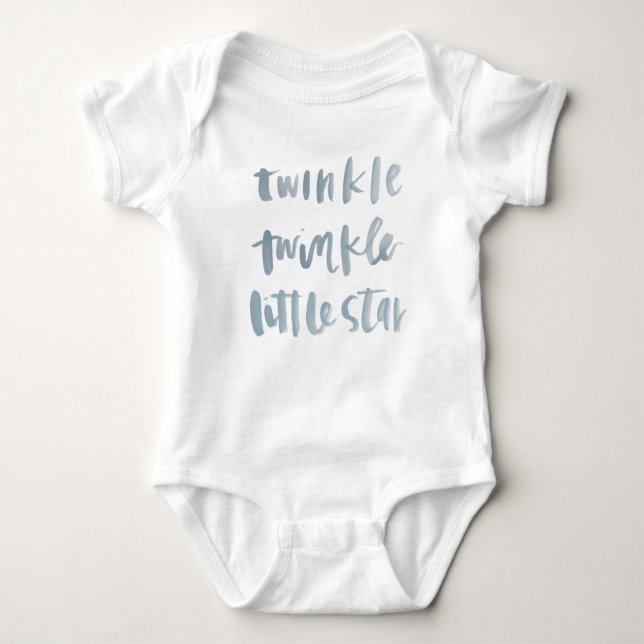 Twinkle, Twinkle Little Star Baby Jumpsuit Bodysuit (Front)