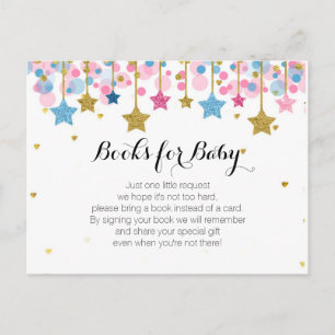 Twinkle Twinkle Little Star Baby Shower Books Postcard