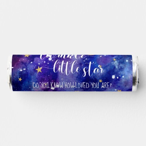 Twinkle Twinkle Little Star Baby Shower Galaxy  Breath Savers Mints