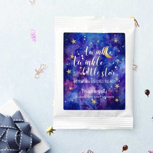 Twinkle Twinkle Little Star Baby Shower Galaxy  Hot Chocolate Drink Mix