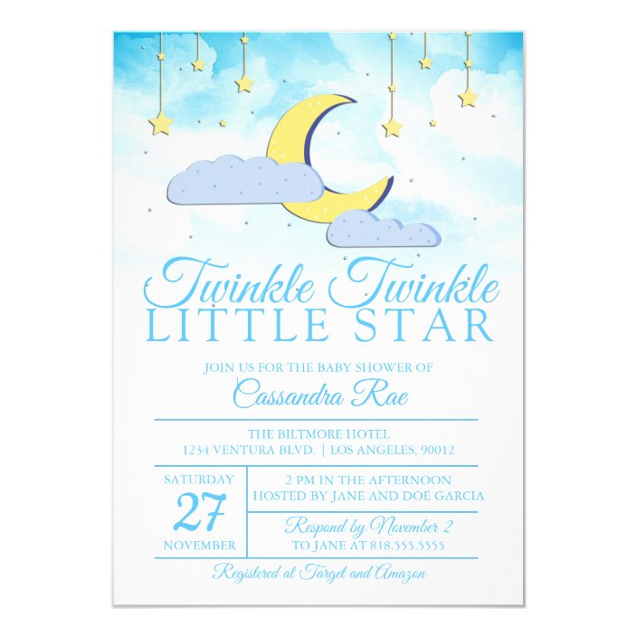 zazzle twinkle twinkle little star