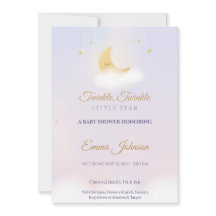 Twinkle Twinkle Little Star Baby Shower, Lavender