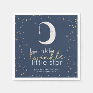 Twinkle Twinkle Little Star Baby Shower Napkins