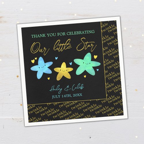 Twinkle Twinkle Little Star Baby Shower Napkins