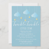 Twinkle Twinkle Little Star Baby Shower / Sprinkle Invitation (Front)