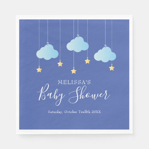 Twinkle Twinkle Little Star Baby Shower  Sprinkle Napkins