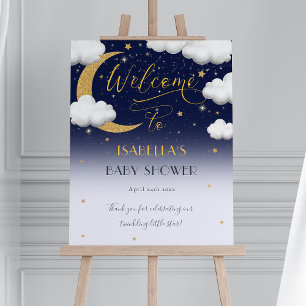 Twinkle Twinkle Little Star Baby Shower Welcome Foam Board