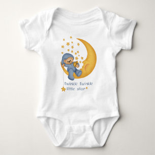 Twinkle Twinkle Little Star (blue) Infant Baby Bodysuit