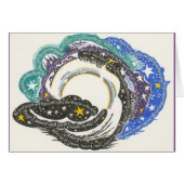 Twinkle, twinkle, little star card (Front Horizontal)