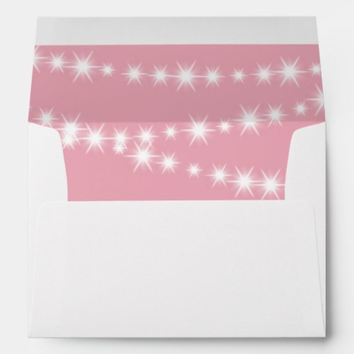 Twinkle Twinkle Little Star Envelope pink