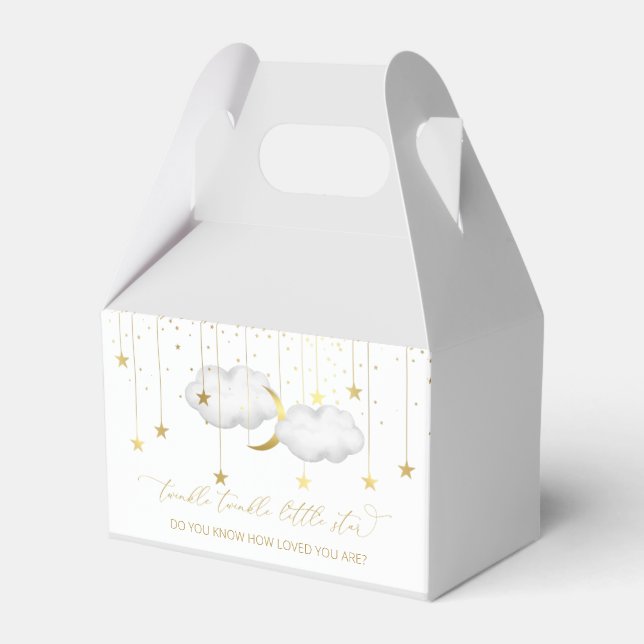 Twinkle Twinkle Little Star Favor Box (Front Side)