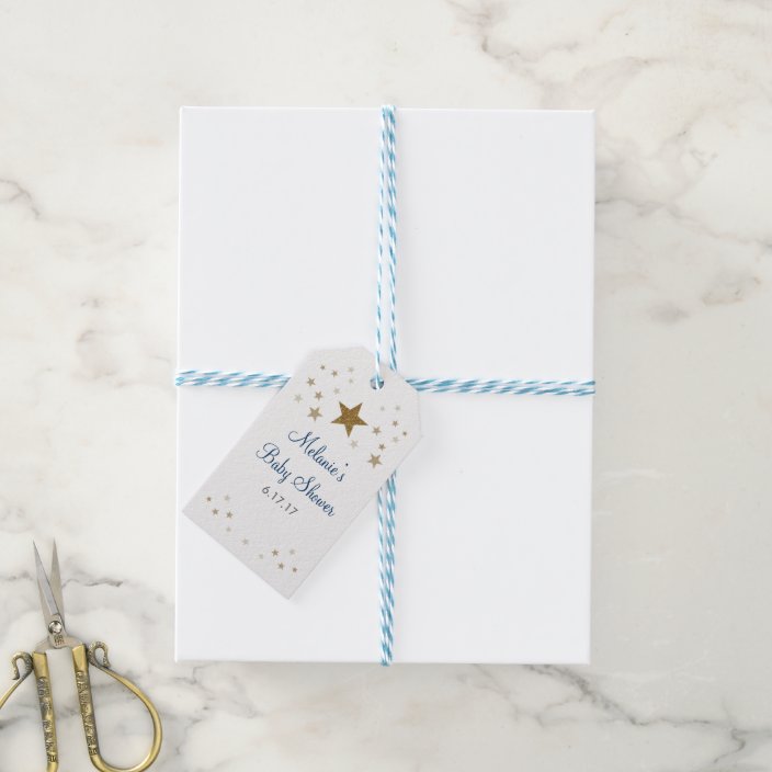twinkle twinkle little star favor tags