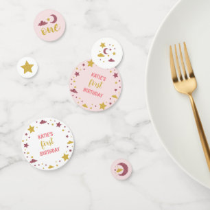 Twinkle Twinkle Little Star First Birthday Confetti