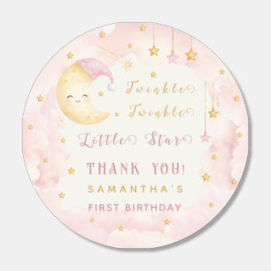 Twinkle Twinkle Little Star First Birthday Pink Hershey®'s Kisses®