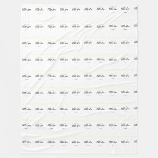 twinkle twinkle little star fleece blanket