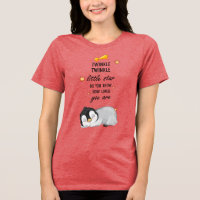 Twinkle, Twinkle Little Star for Sleep Penguin T-
