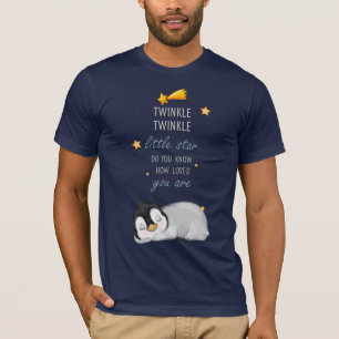 Twinkle, Twinkle Little Star for Sleep Penguin  Ta T-Shirt