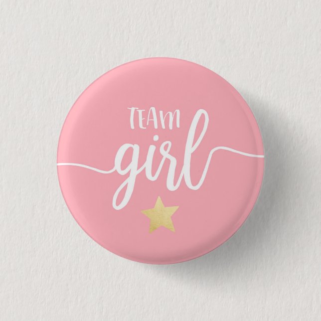 Twinkle Twinkle Little Star Gender Reveal Button (Front)