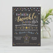 Twinkle Twinkle Little Star Gender Reveal Invite (Standing Front)