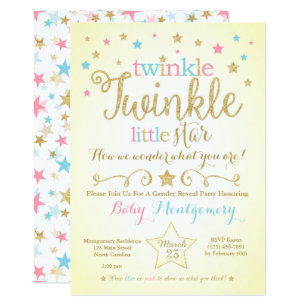 gender reveal invitations zazzle gender reveal invitations free