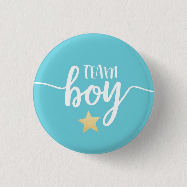 Twinkle Twinkle Little Star Gender Reveal Shower Button (Front)