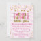 Twinkle Twinkle Little Star Invitation Pink