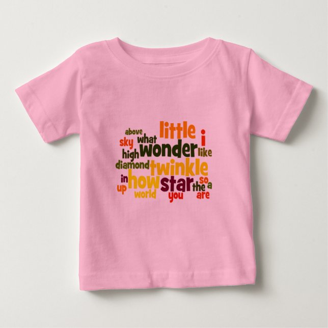 Twinkle, twinkle Little Star longsleeve t-shirt (Front)