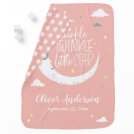 Twinkle twinkle little star moon personalized baby blanket Twinkle twinkle little star moon personalized baby blanket