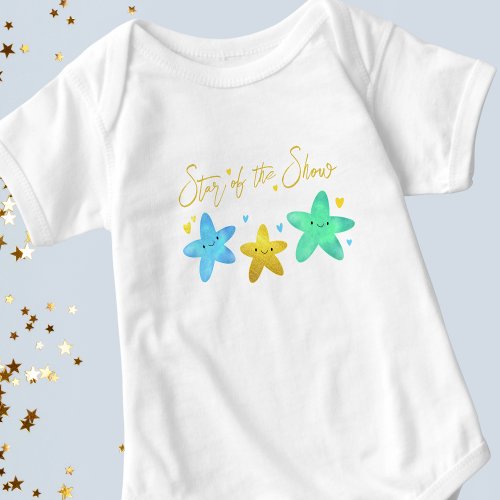 Twinkle Twinkle Little Star of the Show Baby Bodysuit