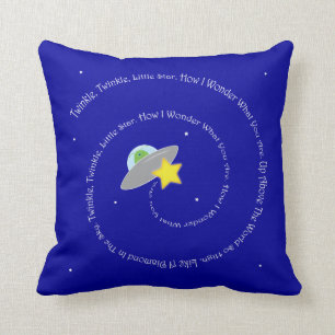twinkle, twinkle, little star pillow