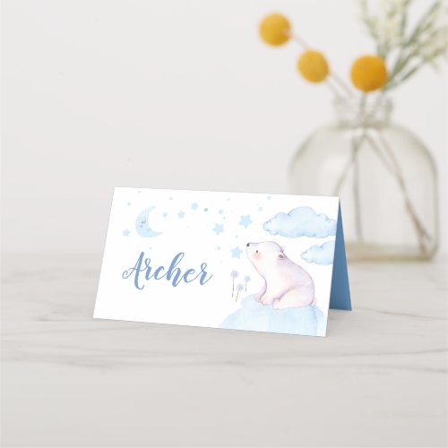 Twinkle twinkle little star place card