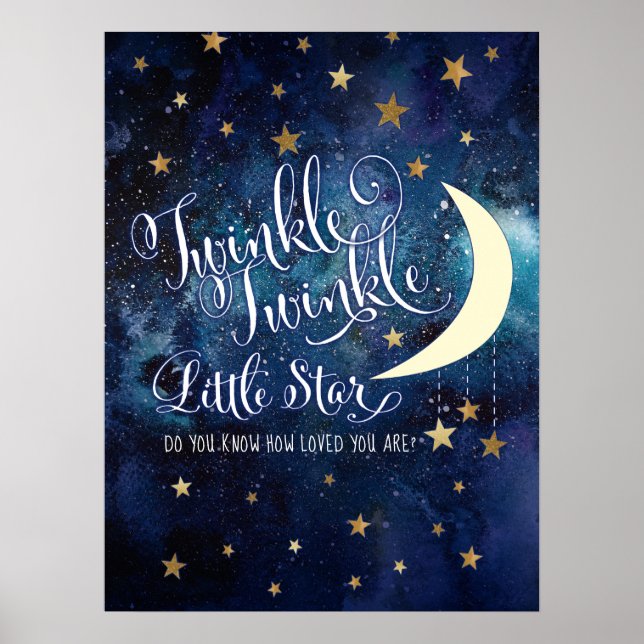 Twinkle Twinkle Little Star Poster (Front)