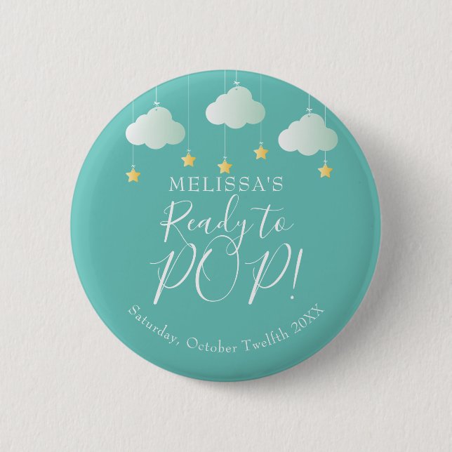 Twinkle twinkle little star Ready to POP Button (Front)