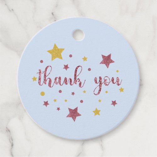 Twinkle Twinkle Little Star Thank You Favor Tags