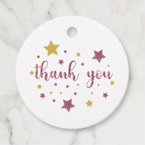 Twinkle Twinkle Little Star Thank You Favor Tags