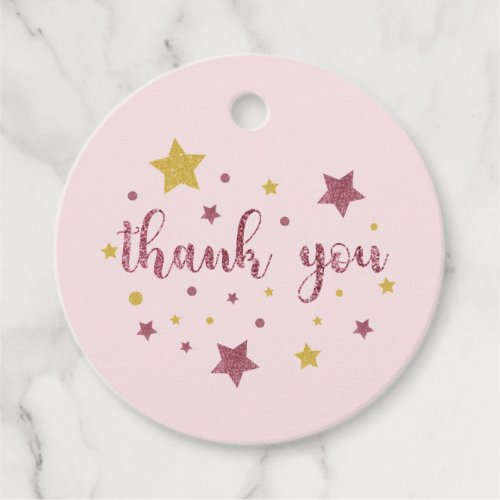 Twinkle Twinkle Little Star Thank You Favor Tags