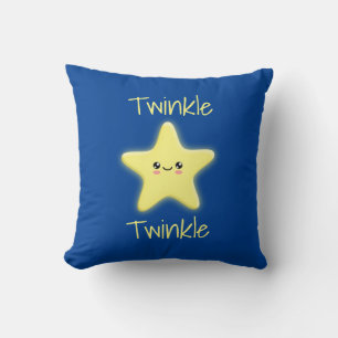 Twinkle Twinkle Little Star Throw Pillow
