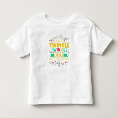 Twinkle Twinkle Little Star Toddler T_shirt