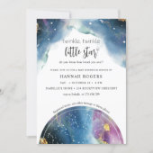Twinkle, Twinkle Little Star Unisex Baby Shower Invitation (Front)