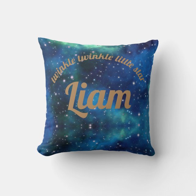 Twinkle twinkle little stars Personalized cushion (Front)