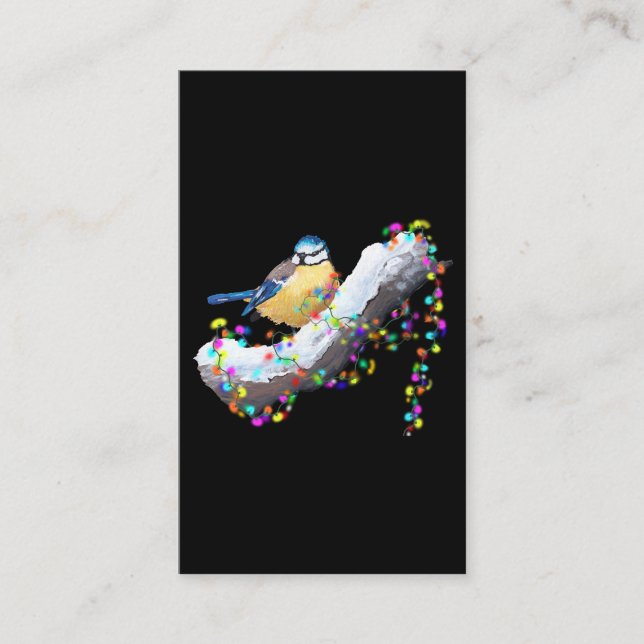 Twinkle Twinkle Little Tit Enclosure Card (Front)