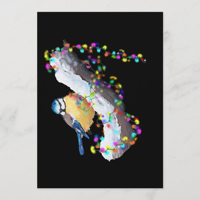 Twinkle Twinkle Little Tit Invitation (Front)