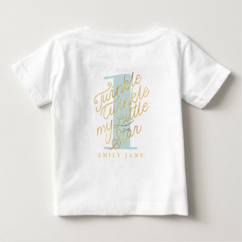 Twinkle twinkle my little star baby T_Shirt