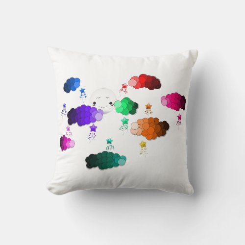 Twinkle Twinkle Pop Throw Pillow