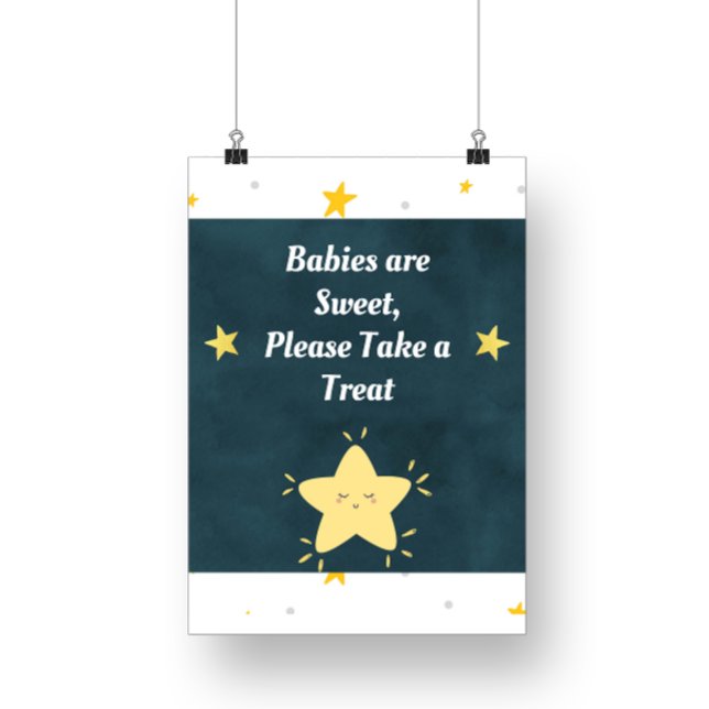 Twinkle Twinkle Star Baby Shower Sign (Creator Uploaded)