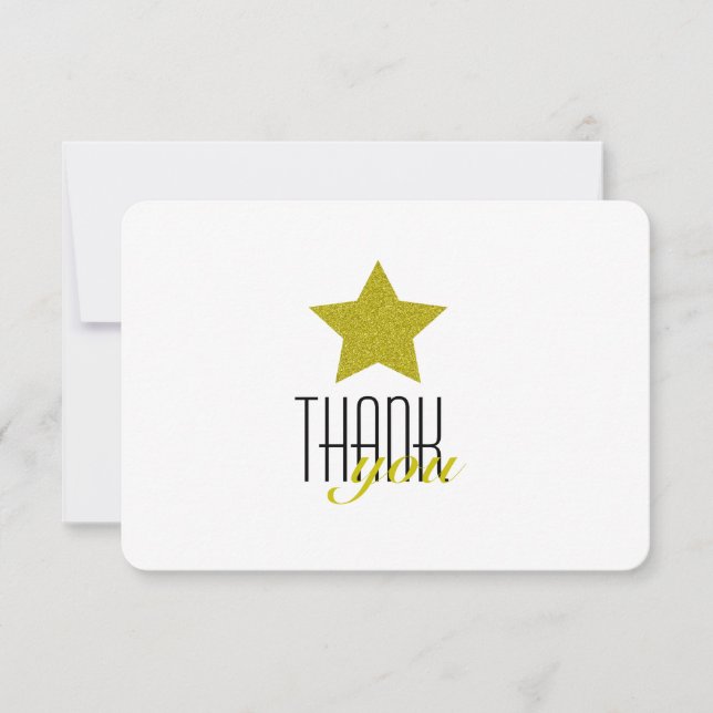 TWINKLE TWINKLE THANK YOU CARD (Front)