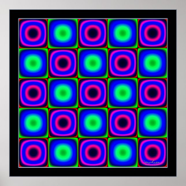 Twinkling Color Combinations Poster (Front)