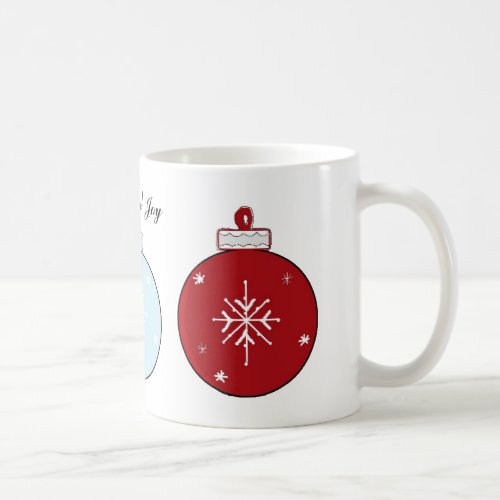 Twinkling Glass Globes Coffee Mug