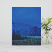 Twinkling Lights in a Blue Mountain Mist (Standing Front)