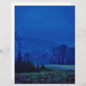 Twinkling Lights in a Blue Mountain Mist (Front/Back)